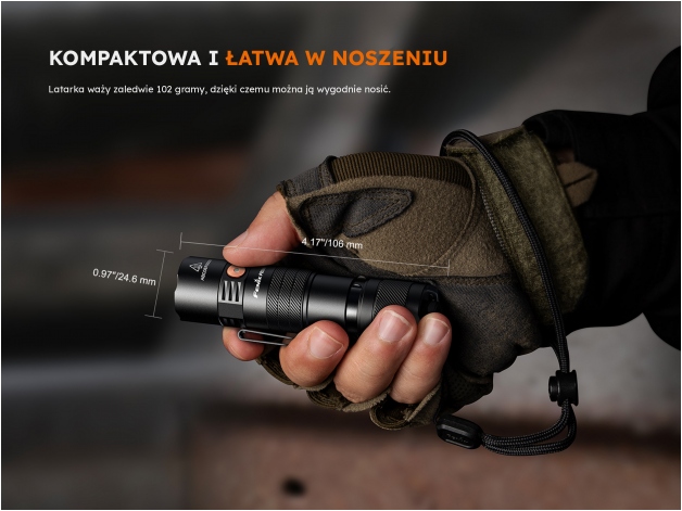 Latarka taktyczna LED Fenix PD26R ACE - Zdjęcie