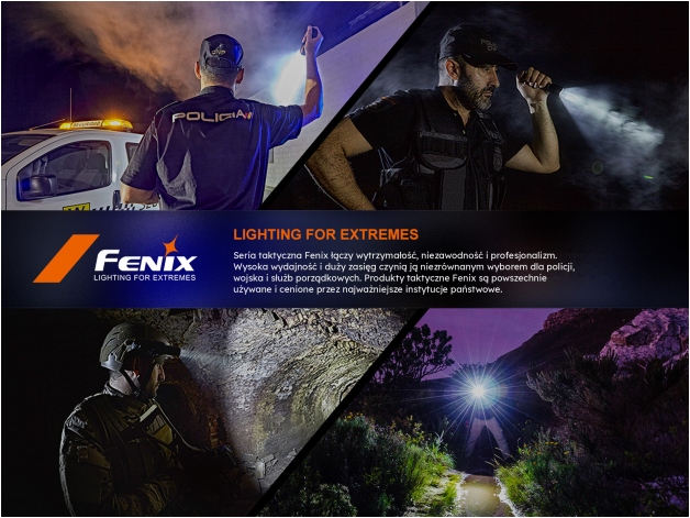 Latarka taktyczna LED Fenix PD36R ACE - Zdjęcie