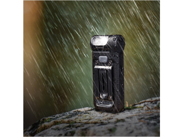 LED flashlight SW05R-RED black - Photo