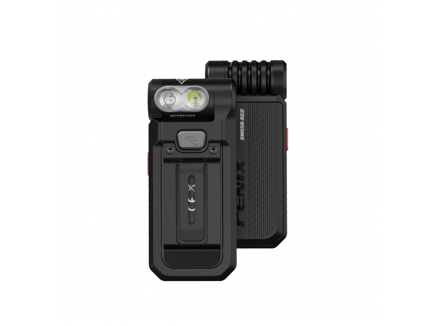 LED flashlight SW05R-RED black - Photo