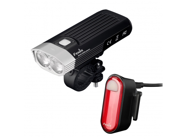 Zestaw lamp rowerowych Fenix BC30 V2.0 i BC05R V2.0 - Zdjęcie