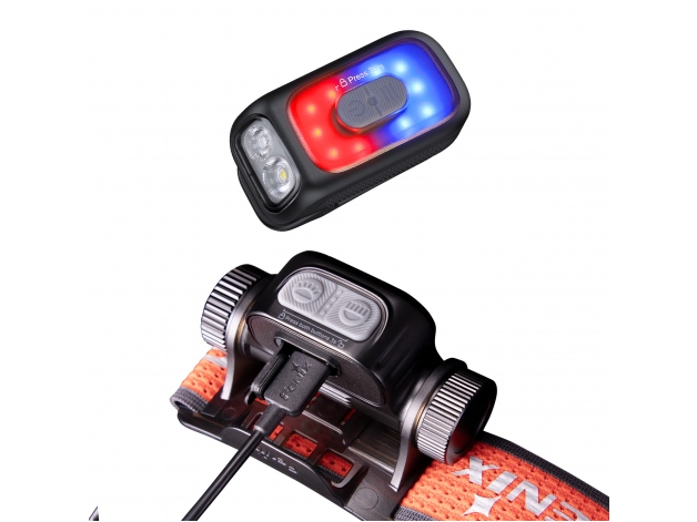 Zestaw latarek Fenix HM65R-T V2.0 czarna i E04R czarna - Zdjęcie