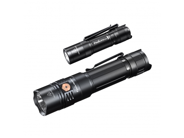 Zestaw latarka taktyczna LED Fenix PD36R ACE i latarka LED Fenix E12 V3.0 - Zdjęcie