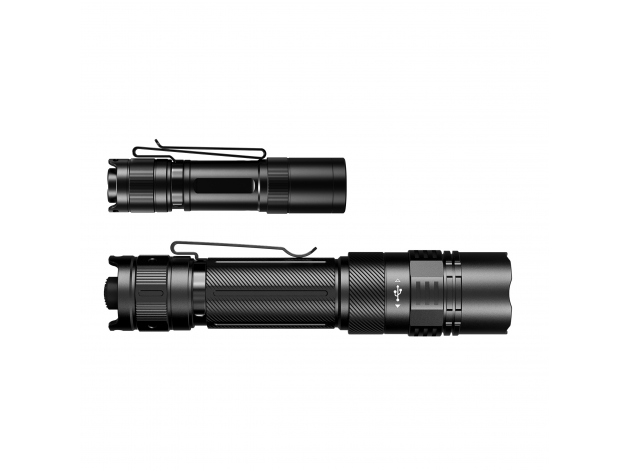 Zestaw latarka taktyczna LED Fenix PD36R ACE i latarka LED Fenix E12 V3.0 - Zdjęcie