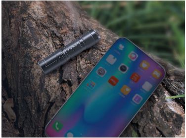 Fenix E01 V2.0 LED flashlight black